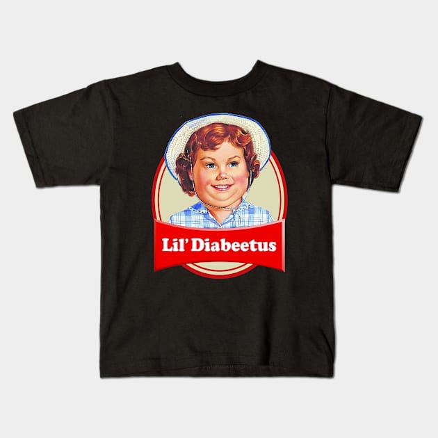 LIL DIABEETUS Kids T-Shirt by WongKere Store